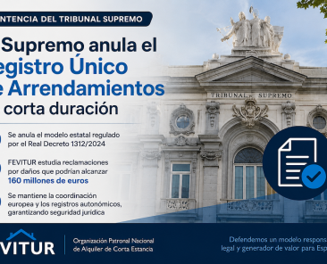 El Supremo anula el Registro Único de Arrendamientos | FEVITUR